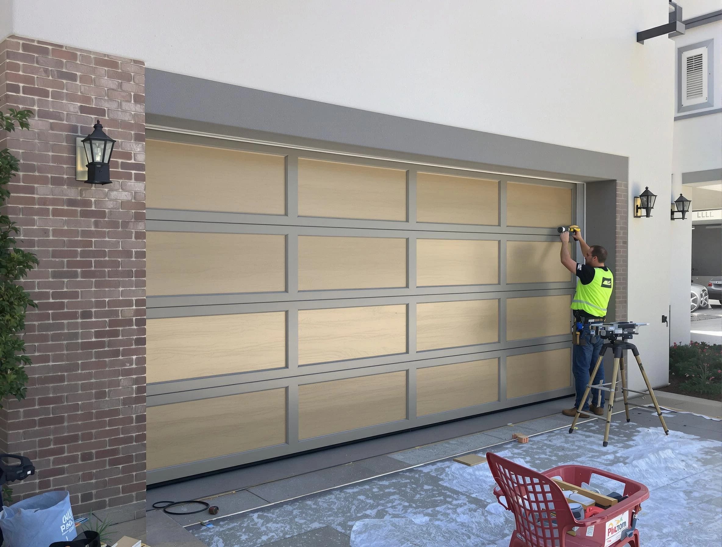 Garage door replacement service by Meadowbrook Garage Door Repair in Meadowbrook