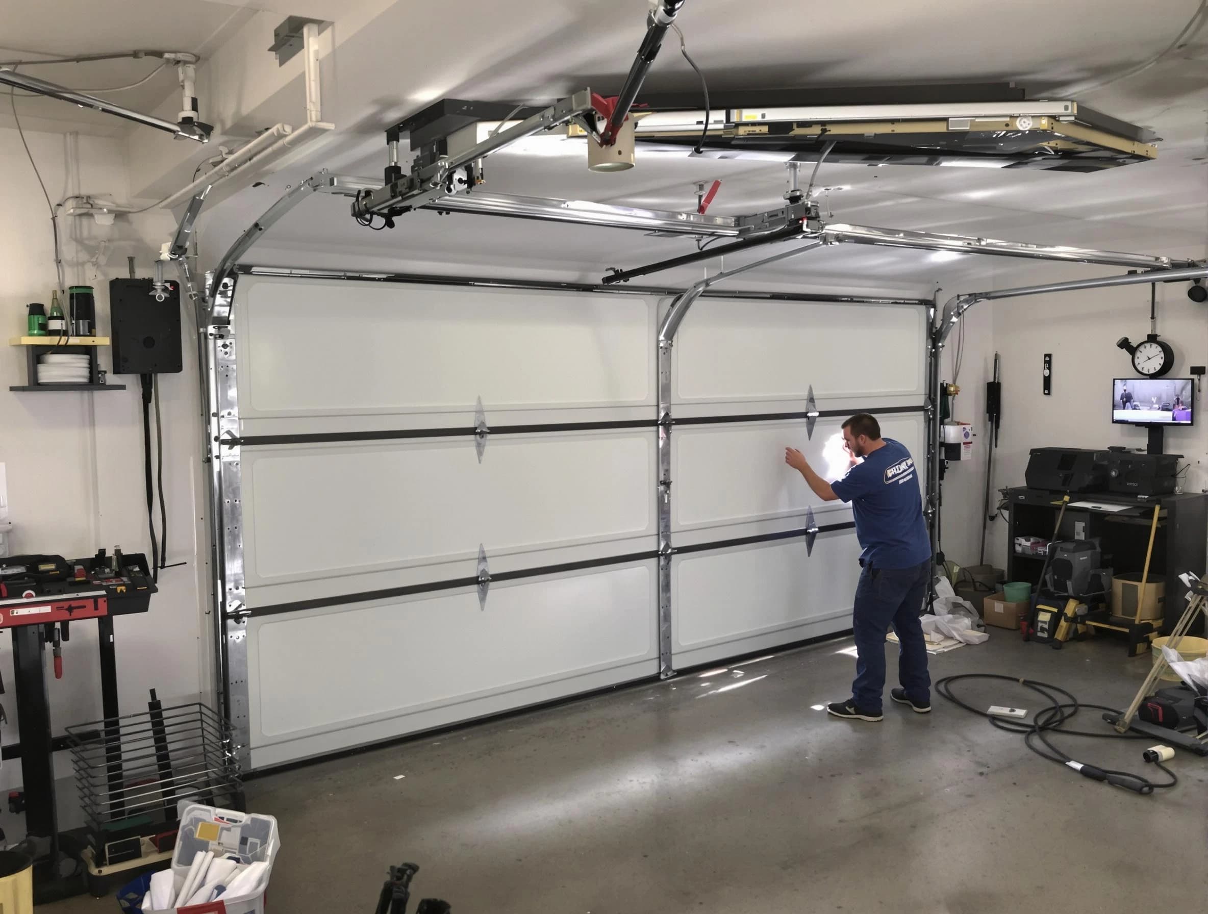 Professional garage door repair service by Meadowbrook Garage Door Repair in Meadowbrook